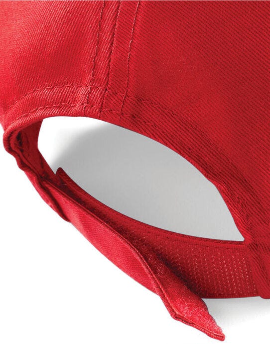 Beechfield B10B Junior Original 5 Panel Cap - Classic Red
