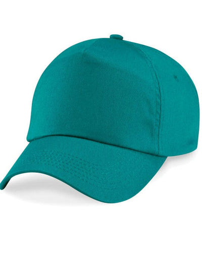 Beechfield B10B Junior Original 5 Panel Cap - Emerald