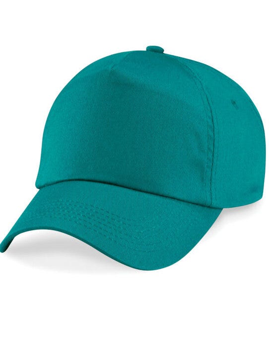 Beechfield B10B Junior Original 5 Panel Cap - Emerald