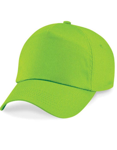 Beechfield B10B Junior Original 5 Panel Cap - Lime