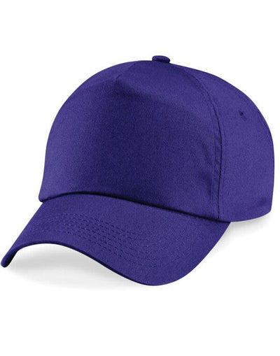 Beechfield B10B Junior Original 5 Panel Cap - Purple