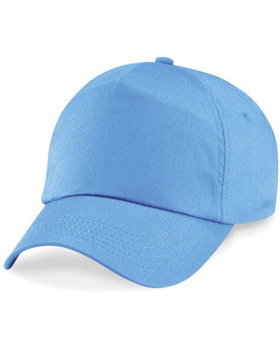 Beechfield B10B Junior Original 5 Panel Cap - Sky Blue