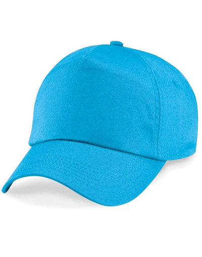 Beechfield B10B Junior Original 5 Panel Cap - Surf Blue