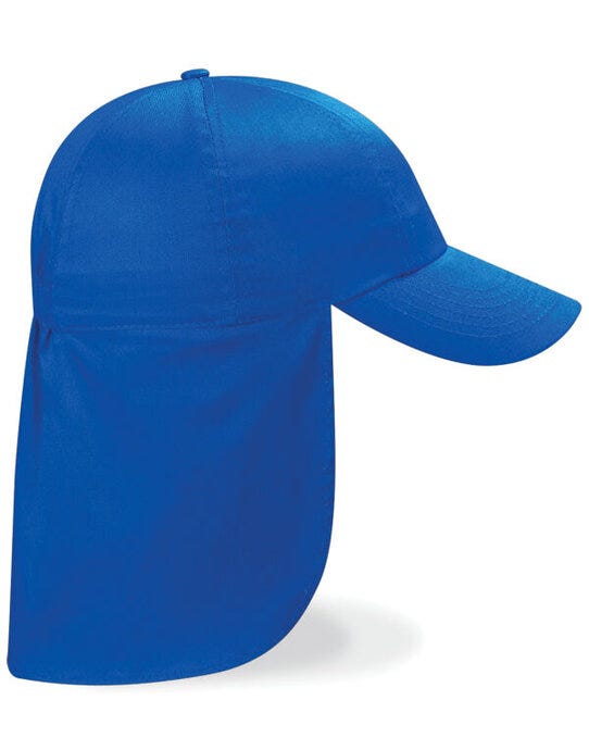 Beechfield B11B Junior Legionnaire Style Cap - Bright Royal