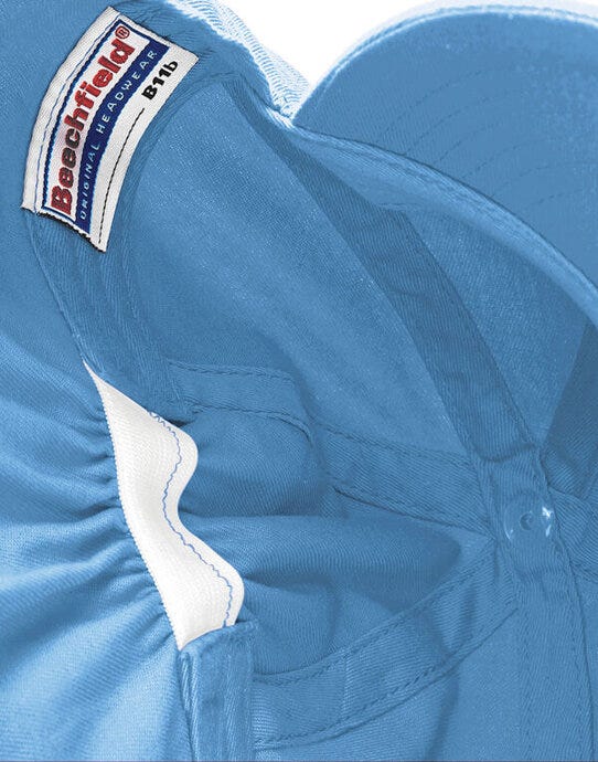 Beechfield B11B Junior Legionnaire Style Cap - Sky Blue