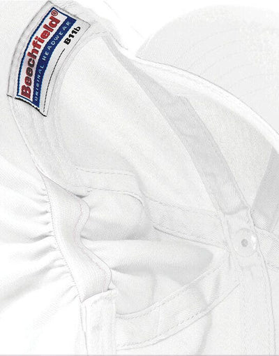 Beechfield B11B Junior Legionnaire Style Cap - White