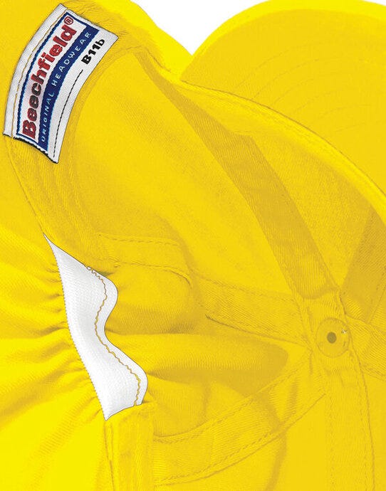 Beechfield B11B Junior Legionnaire Style Cap - Yellow