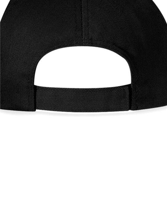 Beechfield B15C Ultimate Sandwich Peak Cap - Black/Classic Red