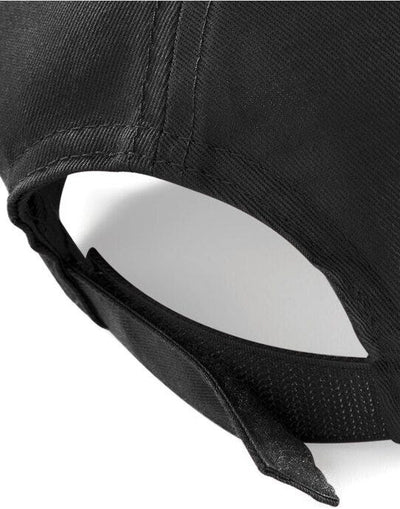 Beechfield B15C Ultimate Sandwich Peak Cap - Black/Classic Red