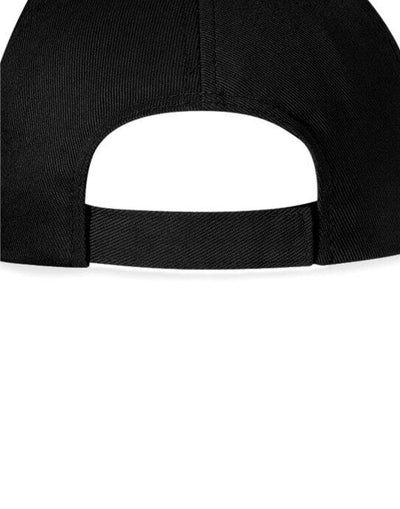 Beechfield B15C Ultimate Sandwich Peak Cap - Black/Lime Green