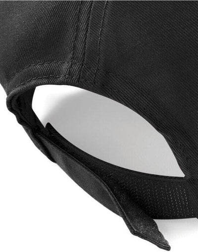 Beechfield B15C Ultimate Sandwich Peak Cap - Black/Lime Green