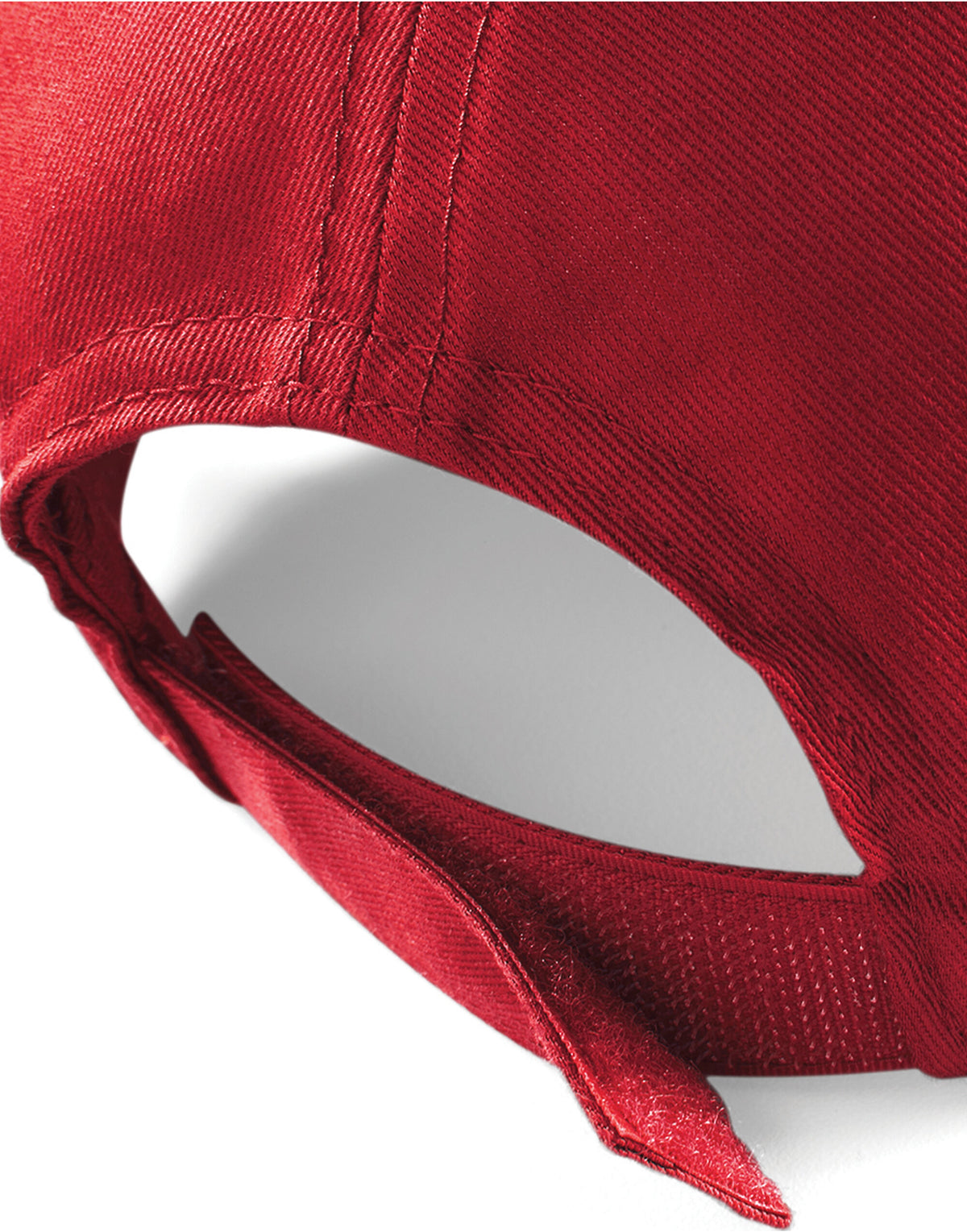 Beechfield B15C Ultimate Sandwich Peak Cap - Classic Red/White
