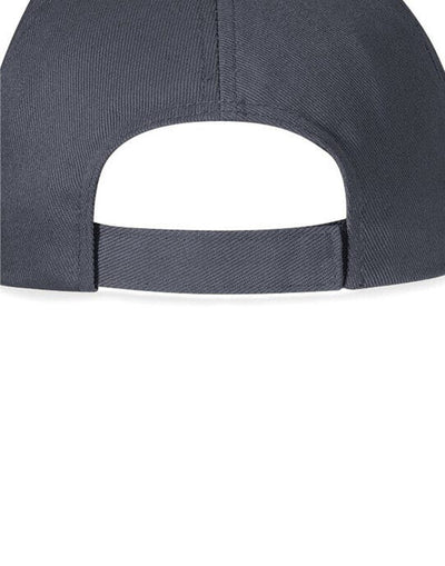 Beechfield B15C Ultimate Sandwich Peak Cap - Graphite Grey/oyster Grey