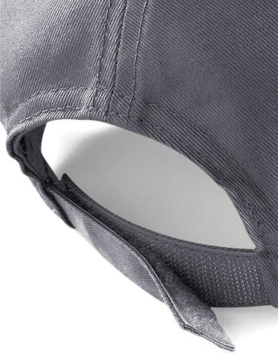 Beechfield B15C Ultimate Sandwich Peak Cap - Graphite Grey/oyster Grey