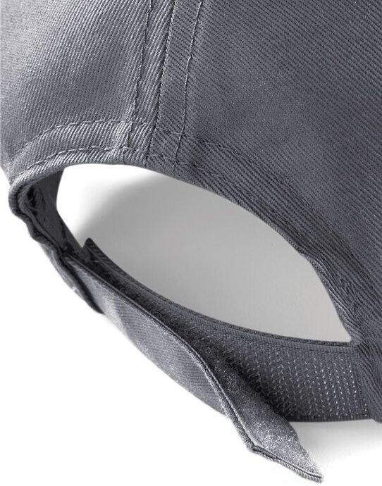 Beechfield B15C Ultimate Sandwich Peak Cap - Graphite Grey/oyster Grey