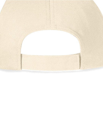 Beechfield B15C Ultimate Sandwich Peak Cap - Putty/French Navy