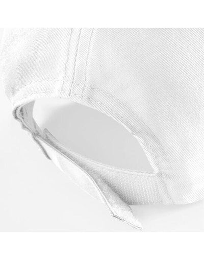 Beechfield B15C Ultimate Sandwich Peak Cap - White/Black