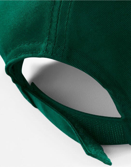Beechfield B15C Ultimate Sandwich Peak Cap - Bottle Green/White