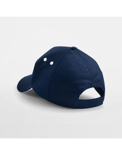 Beechfield B15C Ultimate Sandwich Peak Cap - French Navy/White