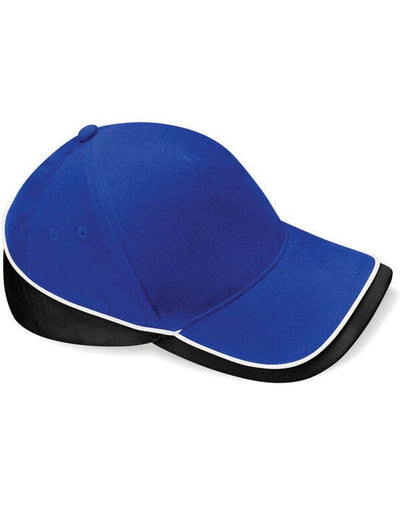 Beechfield B171 Teamwear Competition Cap - Bright Royal/Black/White