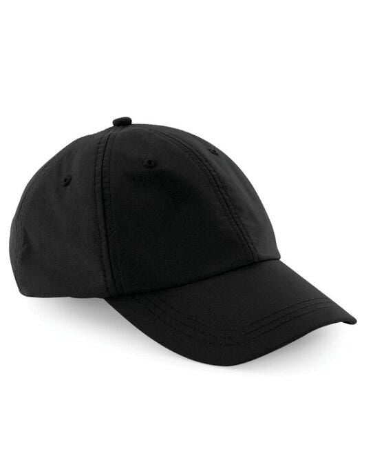 Beechfield B187 Outdoor 6 Panel Cap - Black