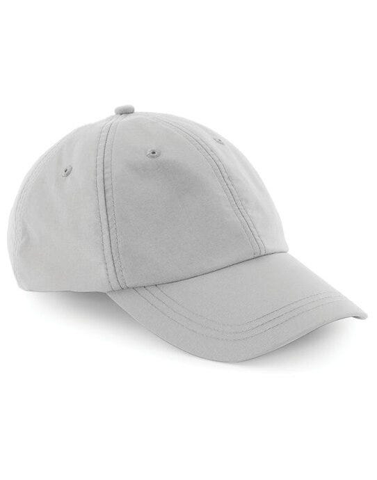 Beechfield B187 Outdoor 6 Panel Cap - Light Grey