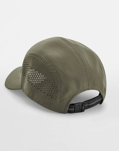 Beechfield B188 Technical Running Cap - Olive Green