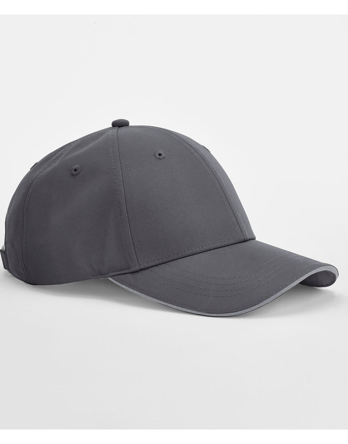 Beechfield B195R Team Sports-Tech Cap - Graphite Grey/Light Grey