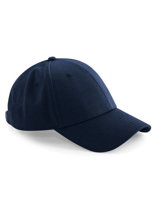 Beechfield B196 Air Mesh 6 Panel Cap - Navy