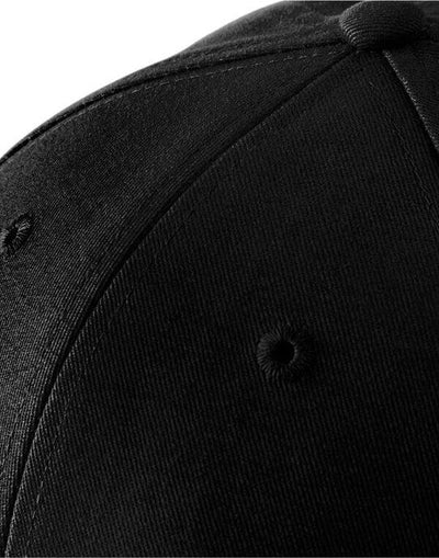 Beechfield B20 Athleisure 6 Panel Cap - Black/Lime Green