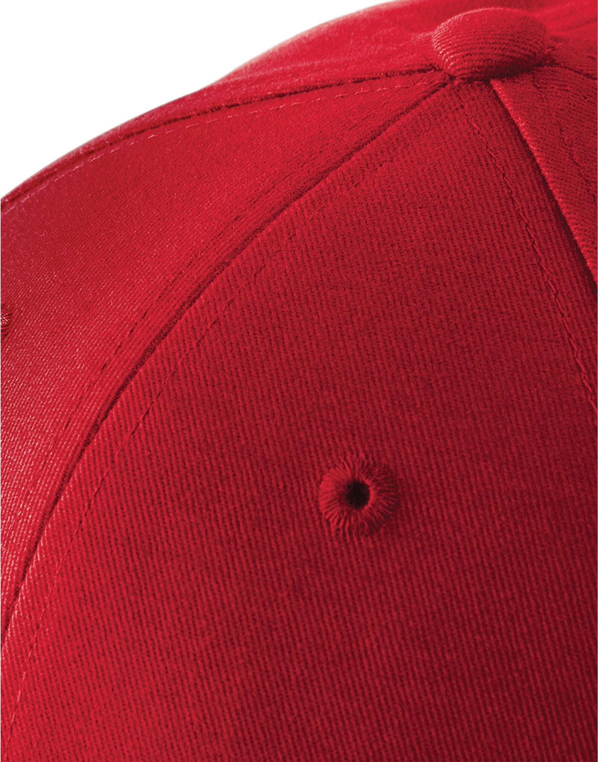 Beechfield B20 Athleisure 6 Panel Cap - Classic Red/White