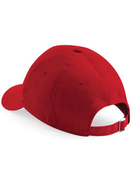 Beechfield B20 Athleisure 6 Panel Cap - Classic Red/White