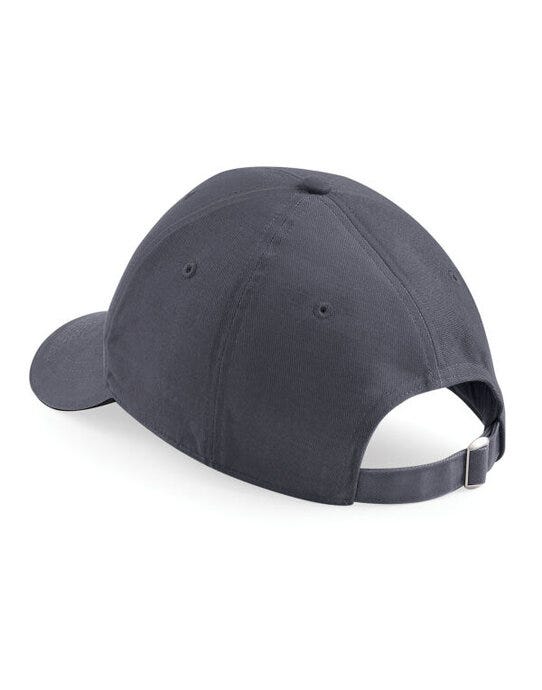 Beechfield B20 Athleisure 6 Panel Cap - Graphite Grey/Black