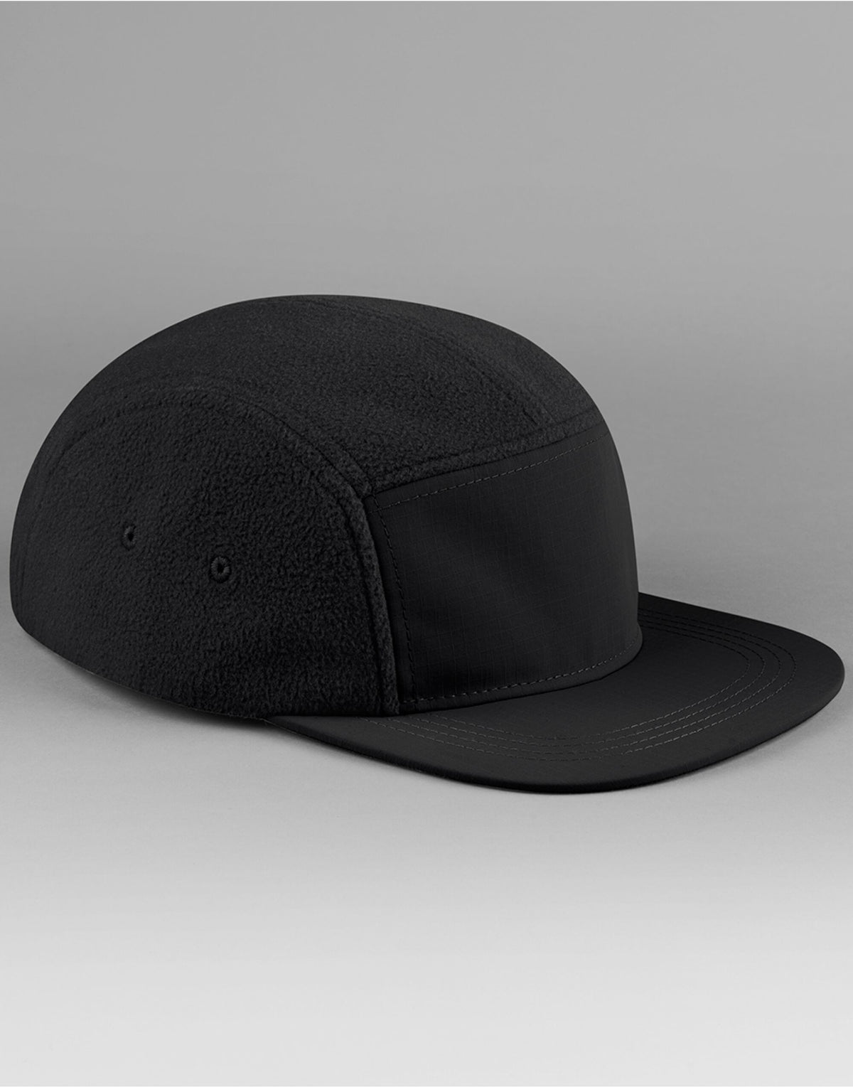 Beechfield B220R Fleece Outdoor Camper Cap - Black