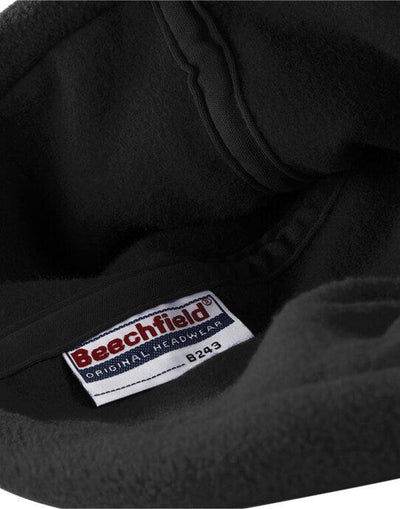 Beechfield B243 Suprafleece® Ski Hat - Black