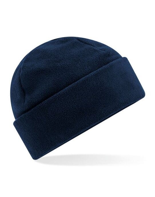 Beechfield B243R Recycled Fleece Cuff Beanie - French Navy