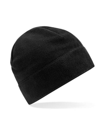 Beechfield B244R Recycled Fleece P-On Beanie - Black