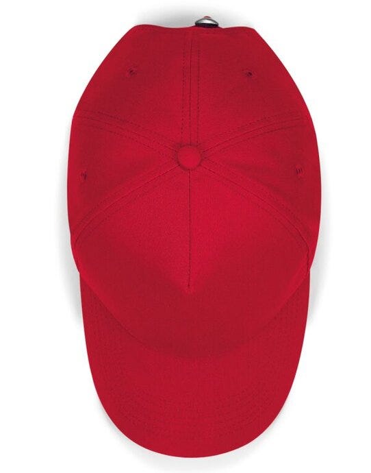 Beechfield B25 Authentic 5 Panel Cap - Classic Red