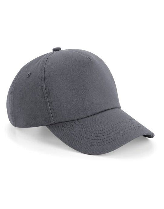 Beechfield B25 Authentic 5 Panel Cap - Graphite