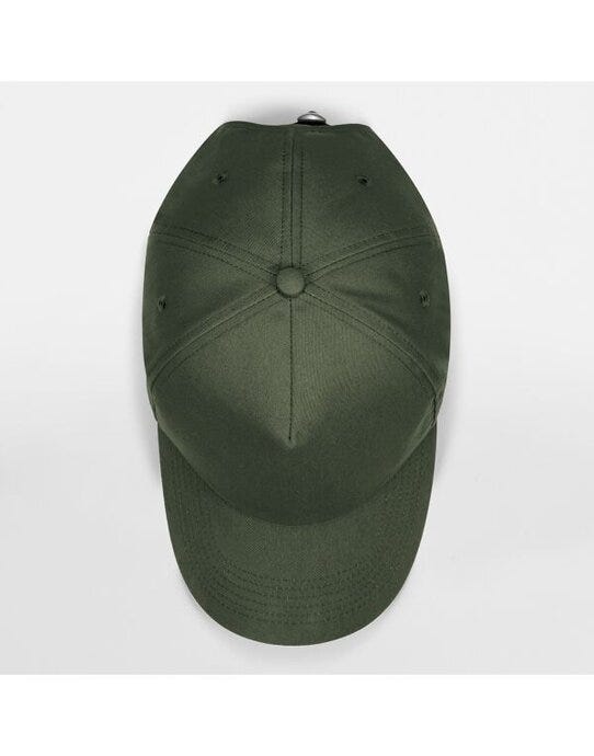 Beechfield B25 Authentic 5 Panel Cap - Olive Green