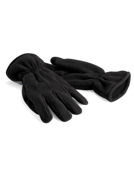 Beechfield B295 Suprafleece Thinsulate Gloves - Black
