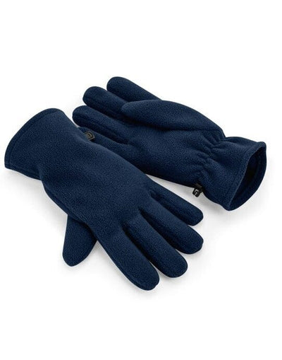 Beechfield B298R Recycled Fleece Gloves - French Navy