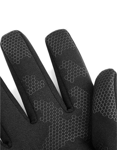 Beechfield B310 Softshell Sports Tech Gloves - Black