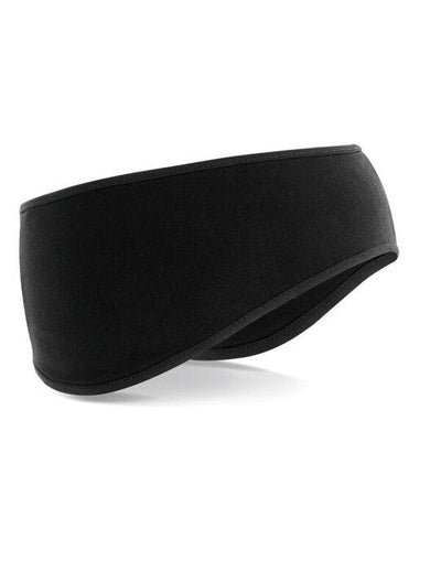 Beechfield B316 Softshell Sport Tech Headband - Black