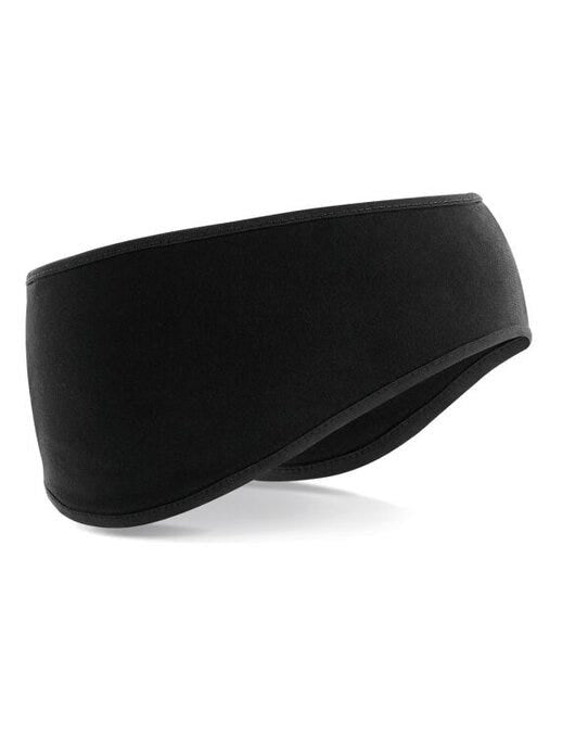 Beechfield B316 Softshell Sport Tech Headband - Black