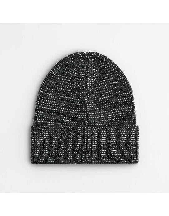 Beechfield B325R Streetlite Reflective Beanie - Black