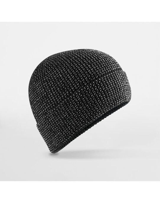 Beechfield B325R Streetlite Reflective Beanie - Black