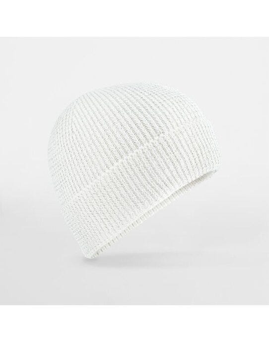 Beechfield B325R Streetlite Reflective Beanie - White