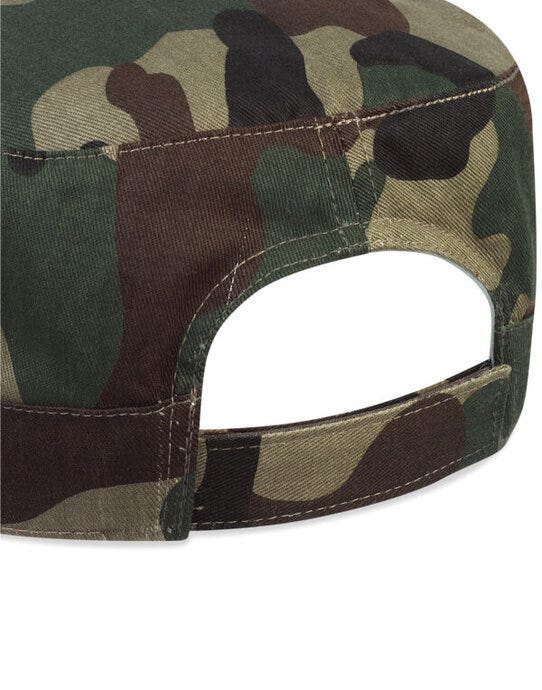 Beechfield B33 Camo Army Cap - Jungle Camo