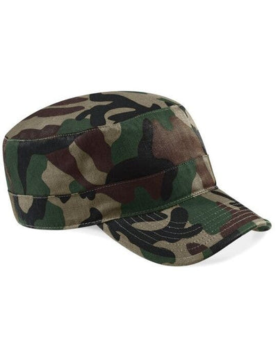 Beechfield B33 Camo Army Cap - Jungle Camo